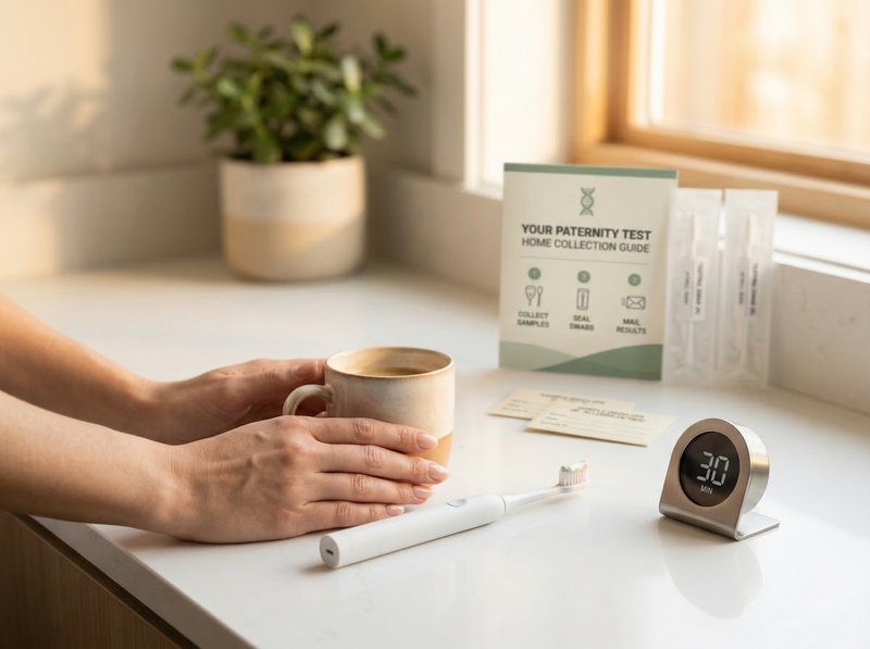 Przygotowanie do pobrania próbki DNA — nie palić, nie jeść, nie myć zębów