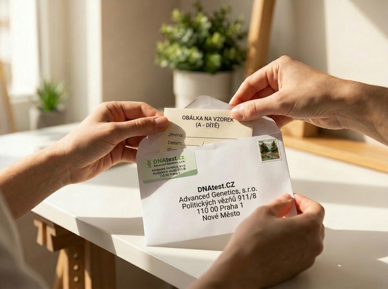 Zapakowanie i wysyłka próbek do laboratorium